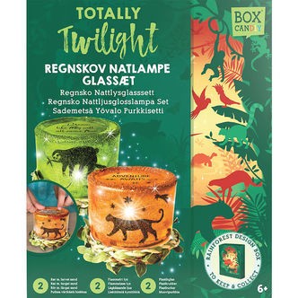 BOX CANDIY Kreasæt - Natlampe Glassæt - Totally Twilight Rainfor