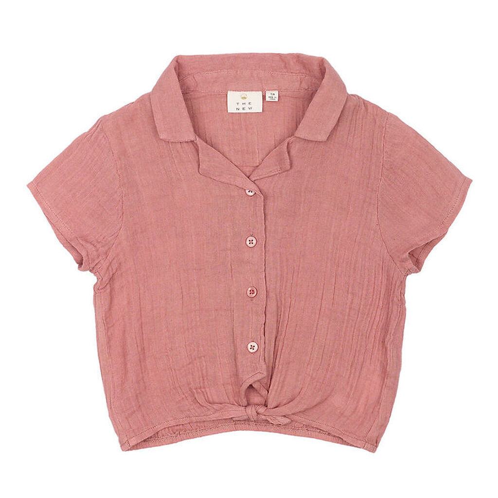 The New Skjorte k/æ - Musselin - TnOriella - Old Rose