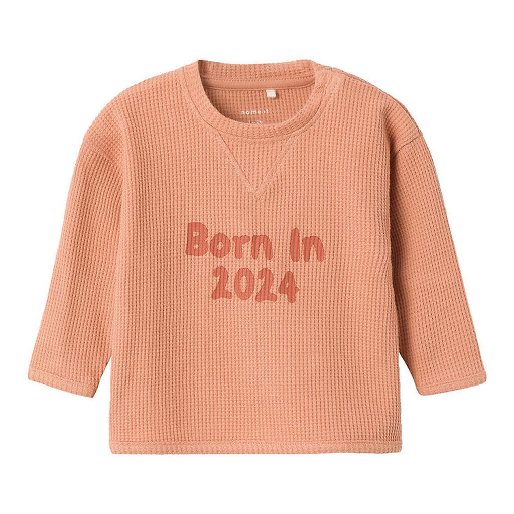 Name It Bluse - NbnBinno - Waffel - Cork