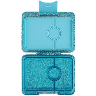 Yumbox Madkasse m. 3 Rum - Bento Snack - Twinkle Teal