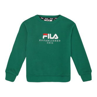 Fila Sweatshirt - Benna - Green Jacket m. Logo