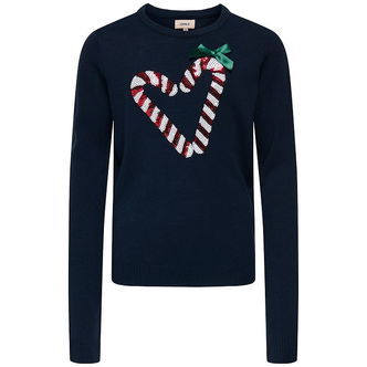 Kids Only Bluse - Strik - KogXmas - Naval Academy/Candy Heart