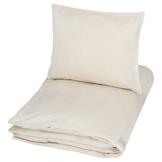 Cam Cam Sengetøj - Voksen - Classic Stripes Camel