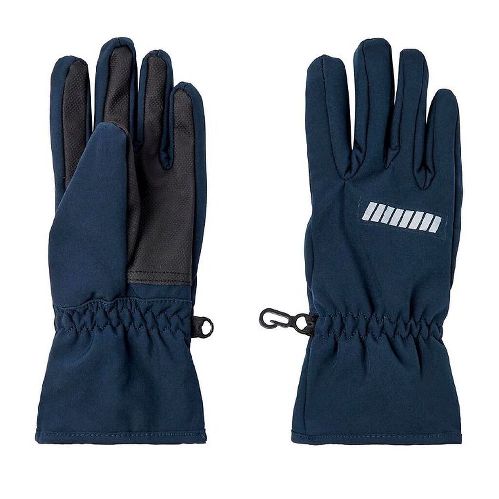 Name It Softshellhandsker m. Fleece - Noos - NknAlfa - Dark Sapp