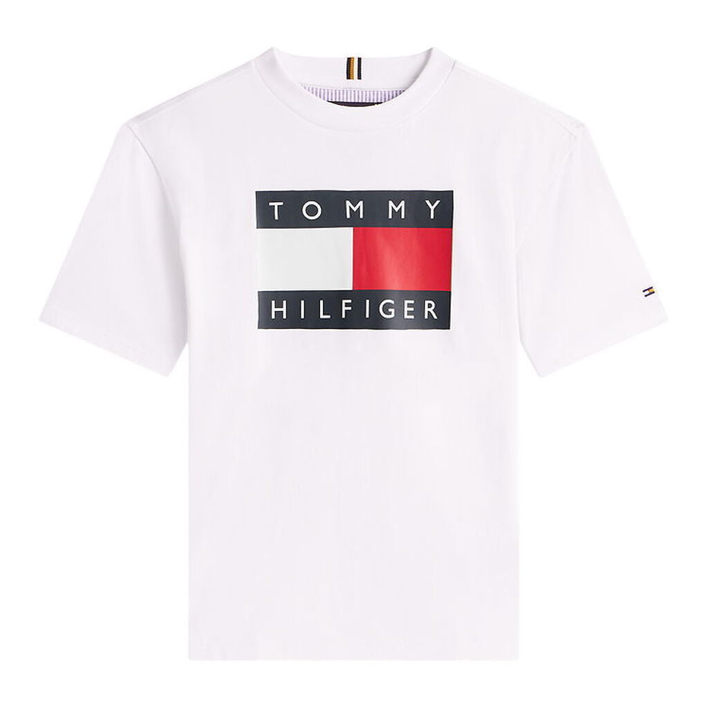 Tommy Hilfiger T-shirt - Flag Heritage - Hvid