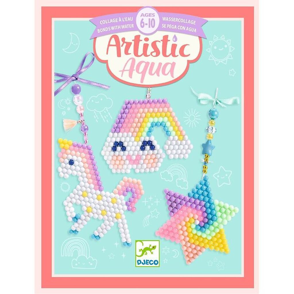 Djeco Perler - Artistic Aqua - Rainbow