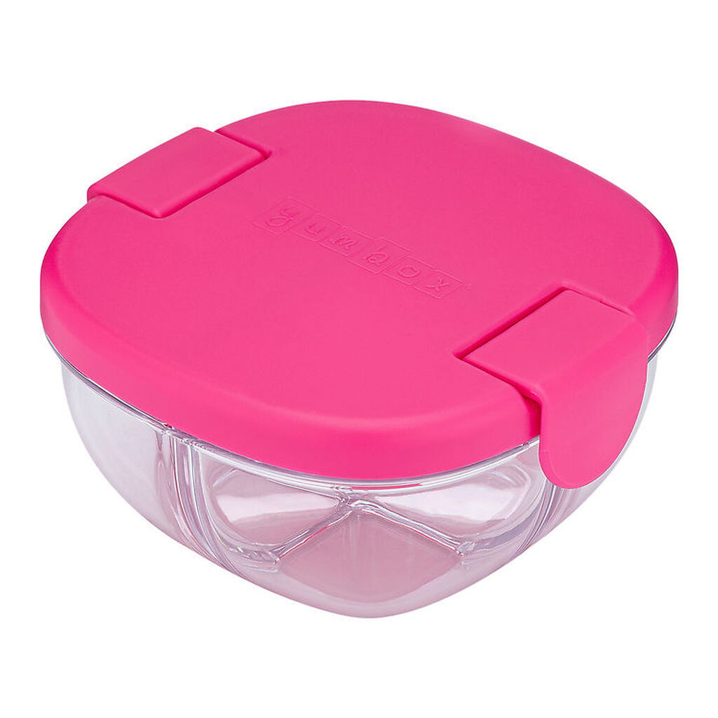 Yumbox Snack Bowl - m. 3 Rum - Raspberry Pink