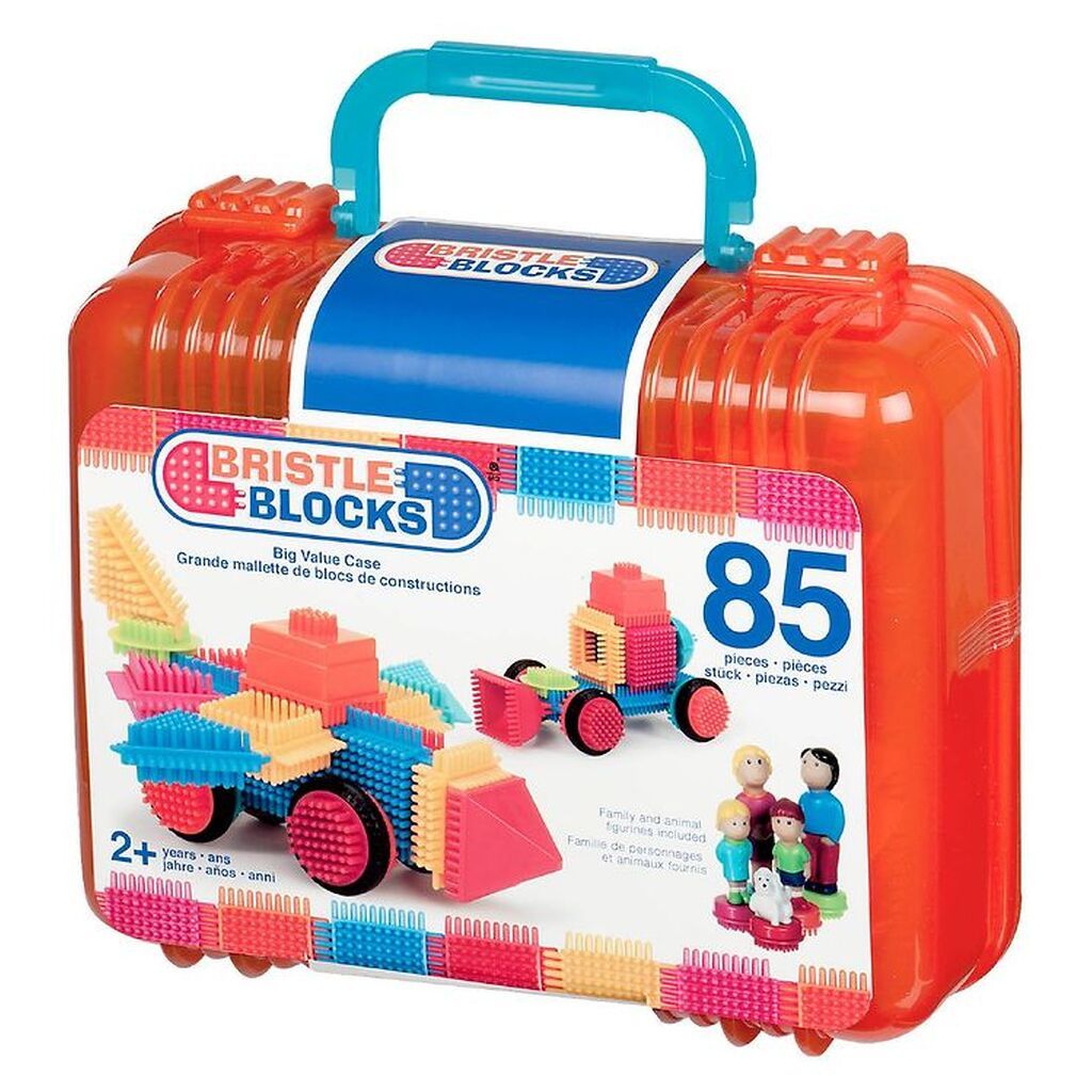 Bristle Blocks Kuffert - 85 stk - Big Value
