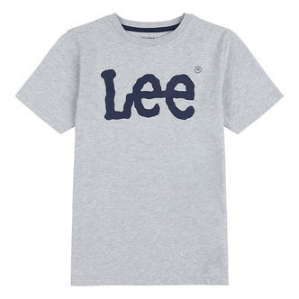 Lee T-Shirt - Wobbly Graphic - Vintage Grey Heather