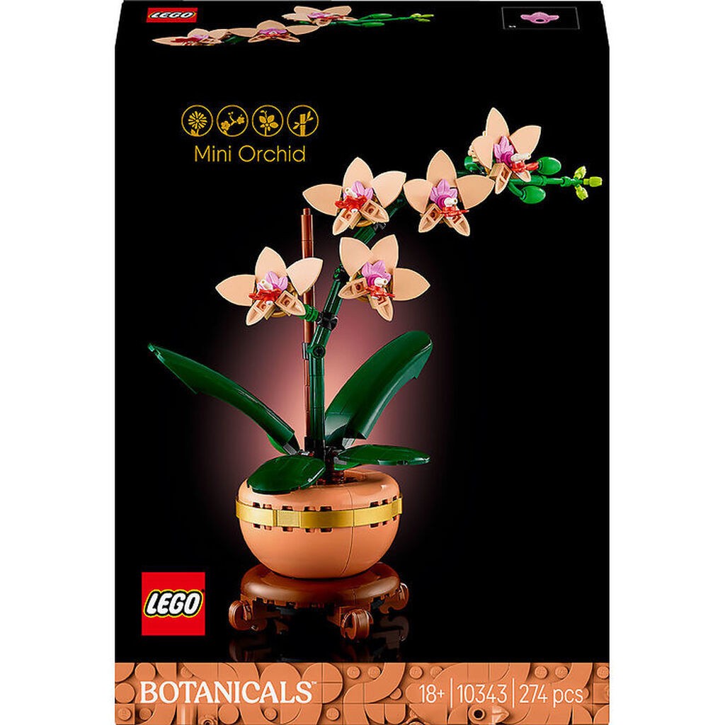 LEGOÂ® Botanicals - Mini-Orkidé 10343 - 274 Dele