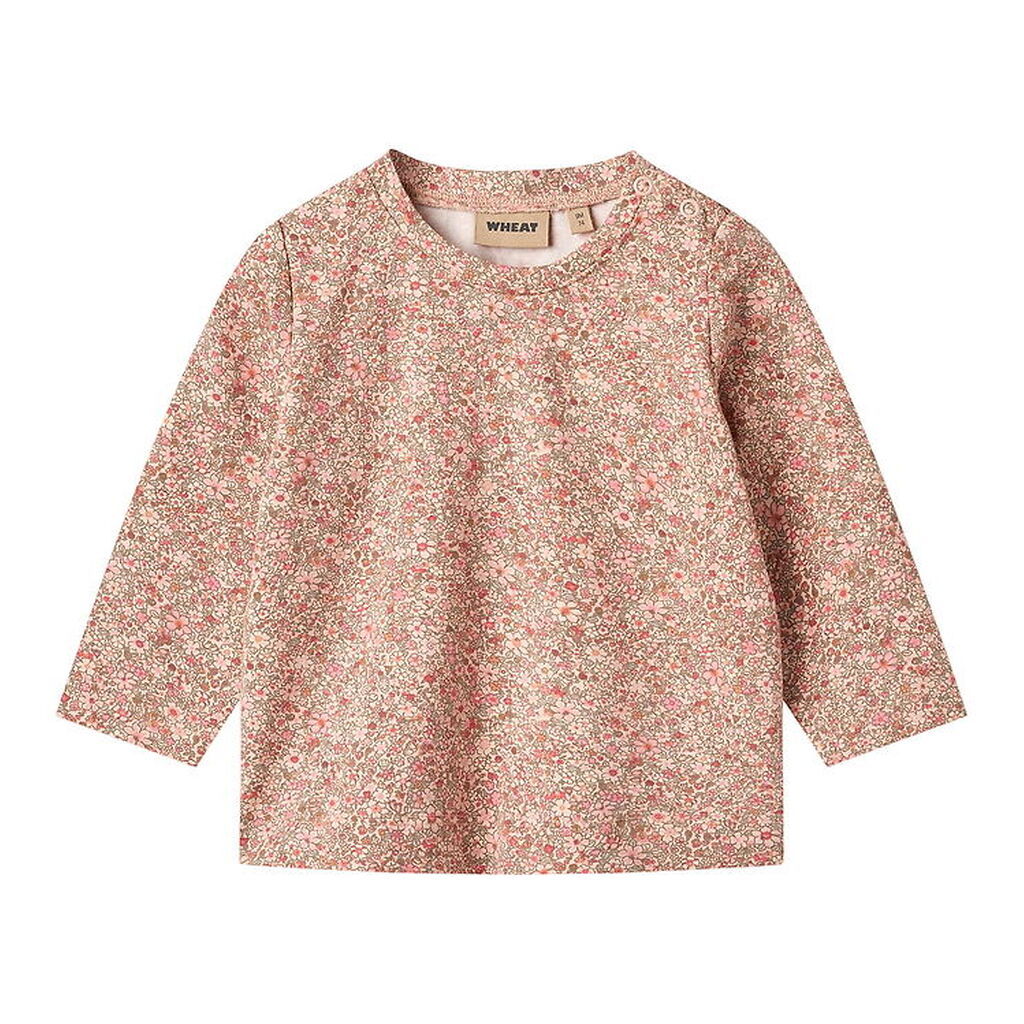 Wheat Bluse - Manna - Rose Dust Flower Meadow