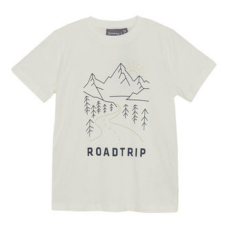 Color Kids T-shirt - Snow White - m. Print