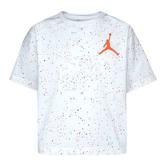 Jordan T-Shirt - Color Mix Speckle Aop - Hvid m. Prikker