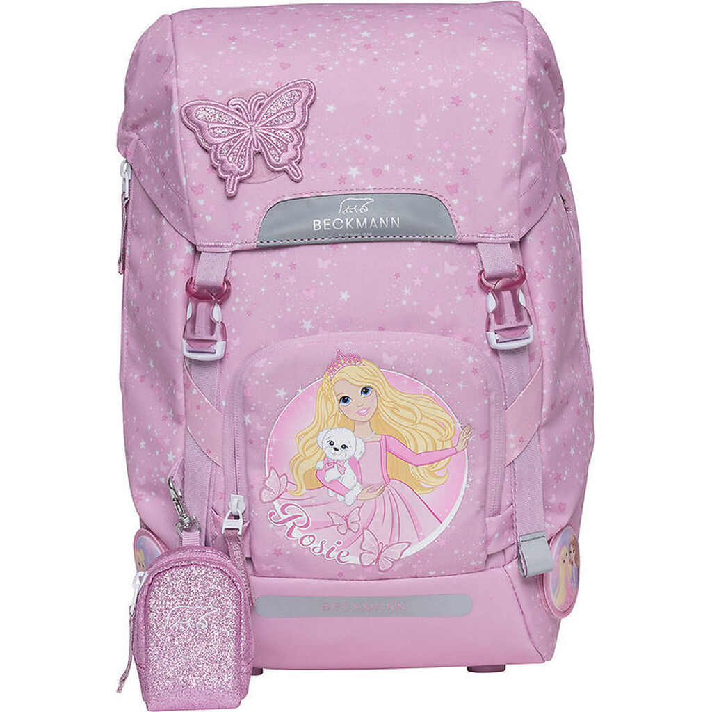 Beckmann Skoletaske - Classic Maxi - Rosie - Pink