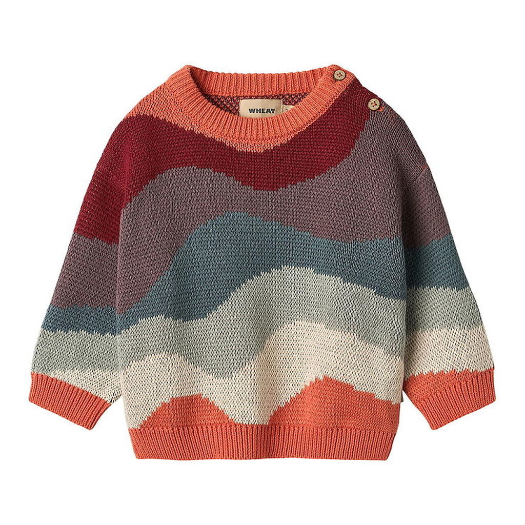 Wheat Bluse - Strik - Knud - Multi