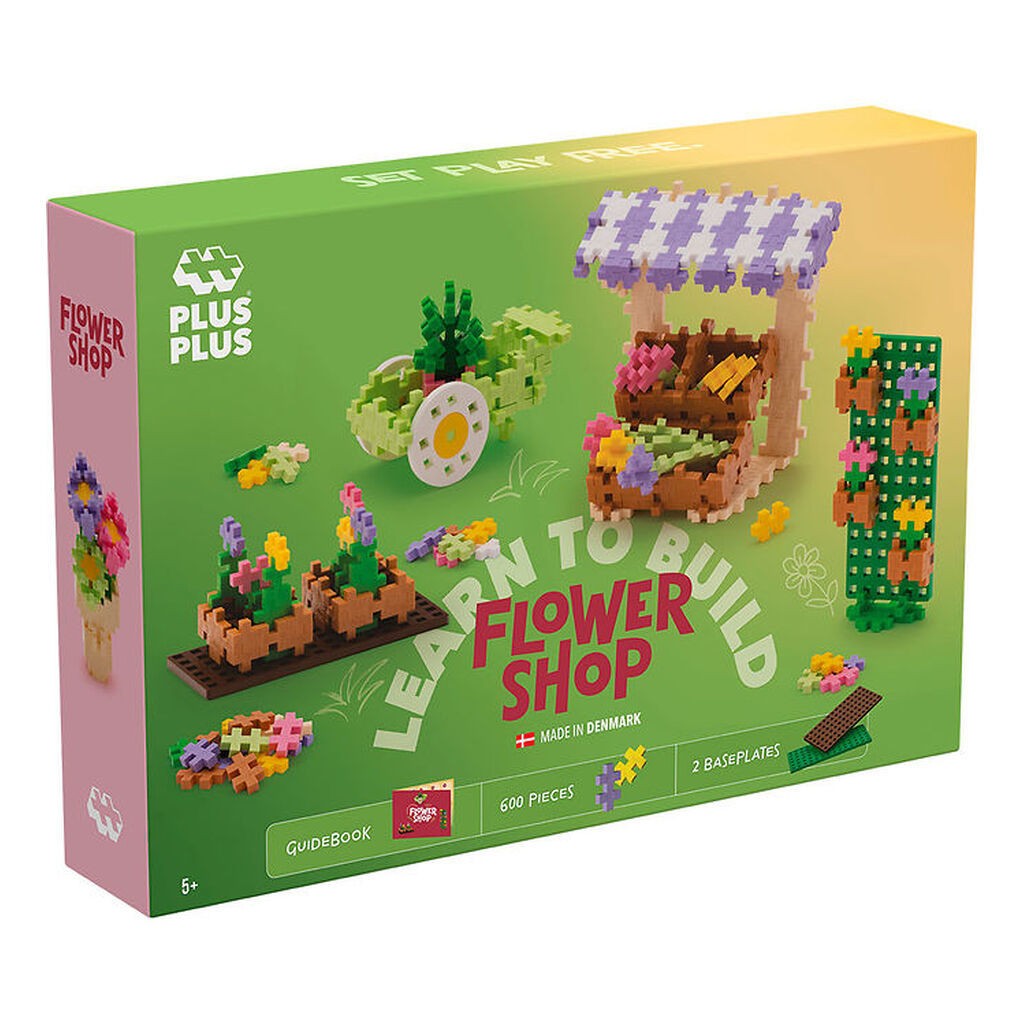 Plus-Plus Learn To Build - 600 stk. - Flower