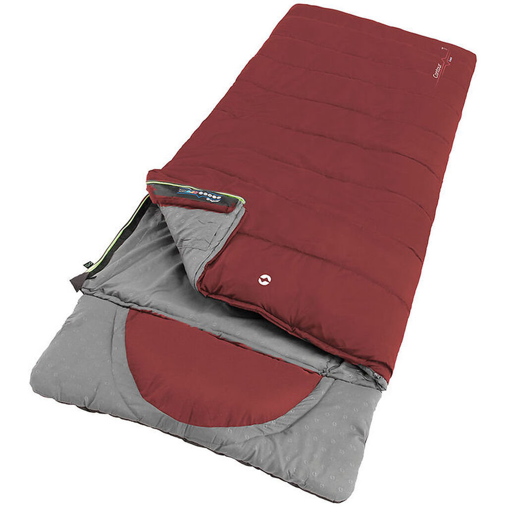 Outwell Sovepose - Contour Lux - Rød