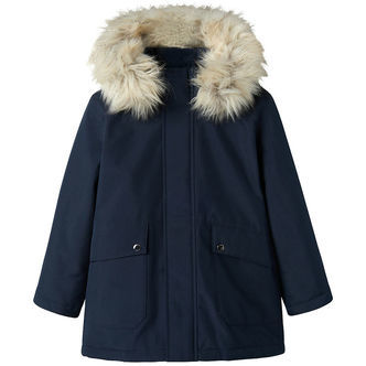 Name It Dynejakke - NkmMillo - Dark Sapphire