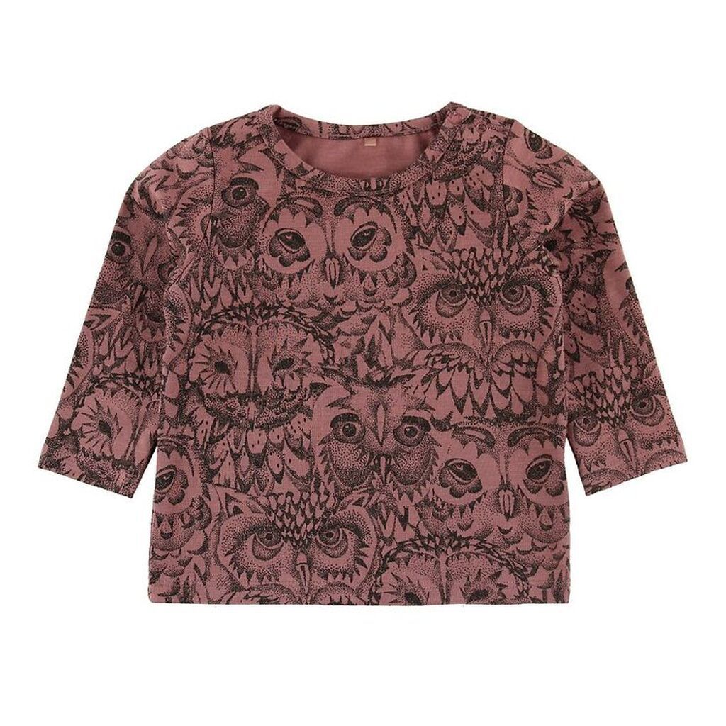 Soft Gallery Bluse - Bella - Burlwood m. Ugler