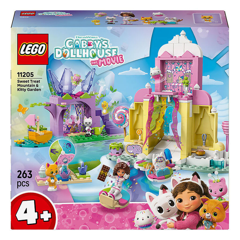 LEGOÂ® Gabby's Dollhouse - Gane-Guf-Bjerget Og Kattehaven 11205 -