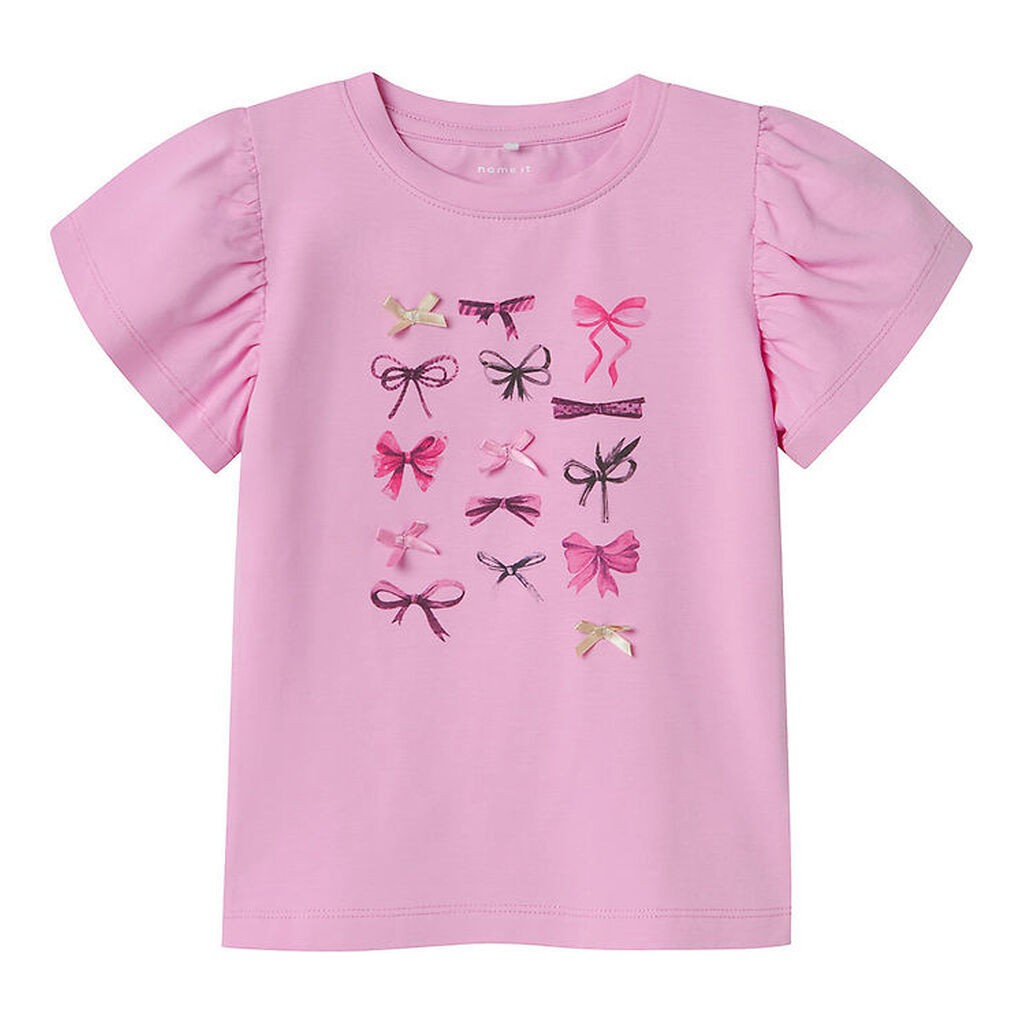 Name It T-shirt - NmfFilly - Pink Frosting