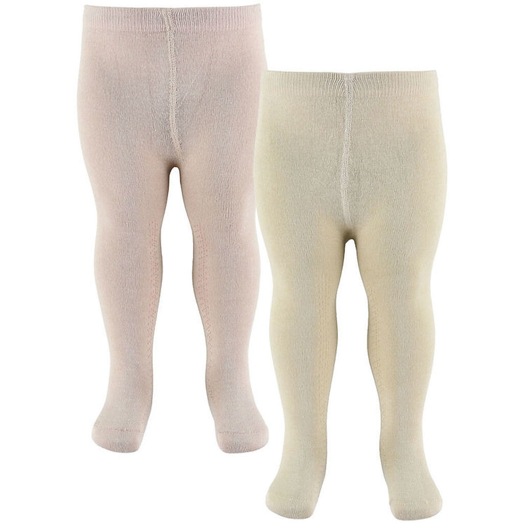 Minymo Strømpebukser - 2-pak - Burnished Lilac/Creme