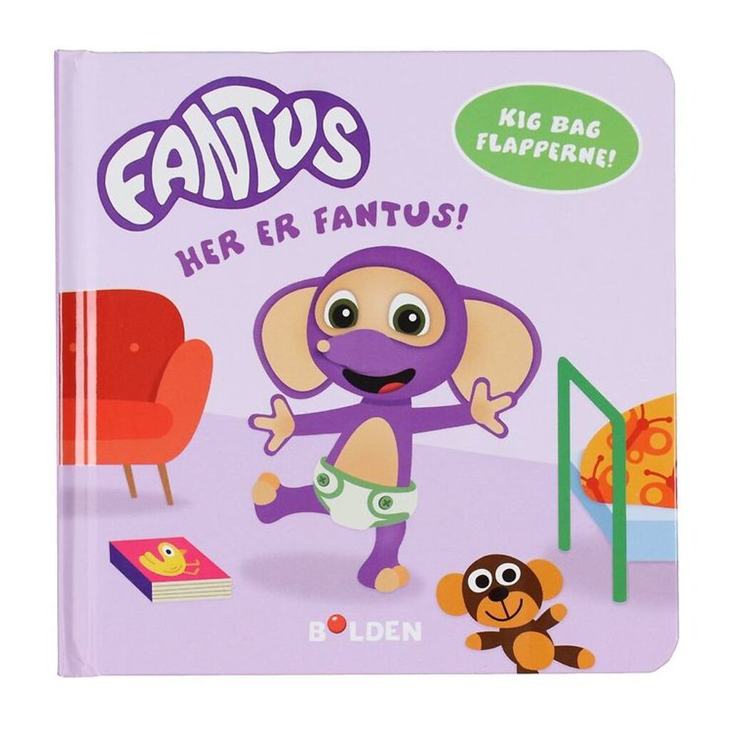 Forlaget Bolden Bog - Fantus: Her Er Fantus! - Dansk