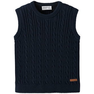 Name It Vest - Strik - NmmRoman - Navy Blazer