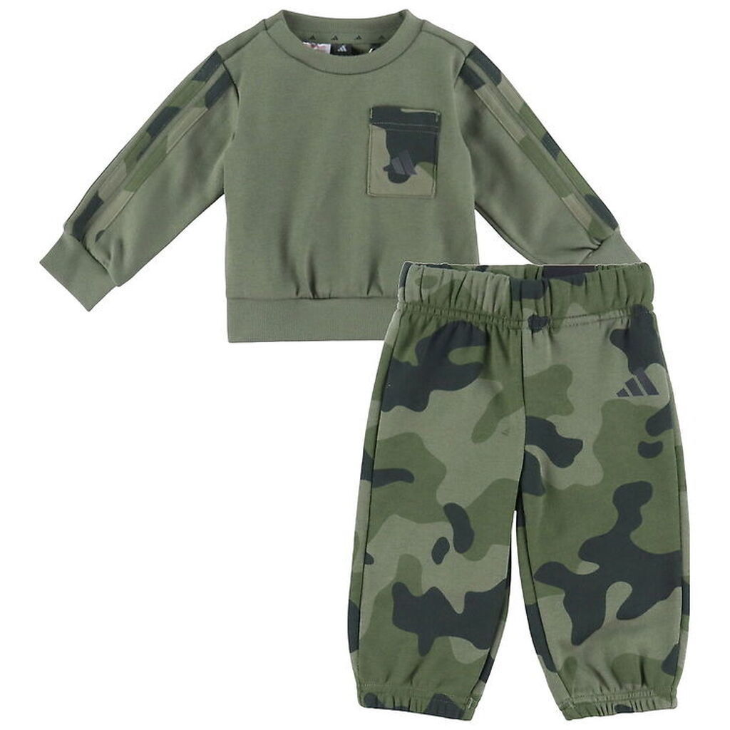 adidas Performance Sweatsæt - Inf Camo - Olistr/Sort