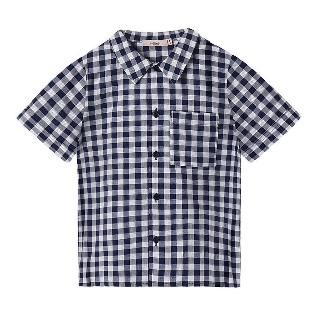Fliink Skjorte - Zorro - Insignia Sandshell Check