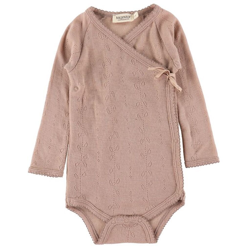 MarMar Slå-om Body l/æ - Belita - Uld - Burnt Rose