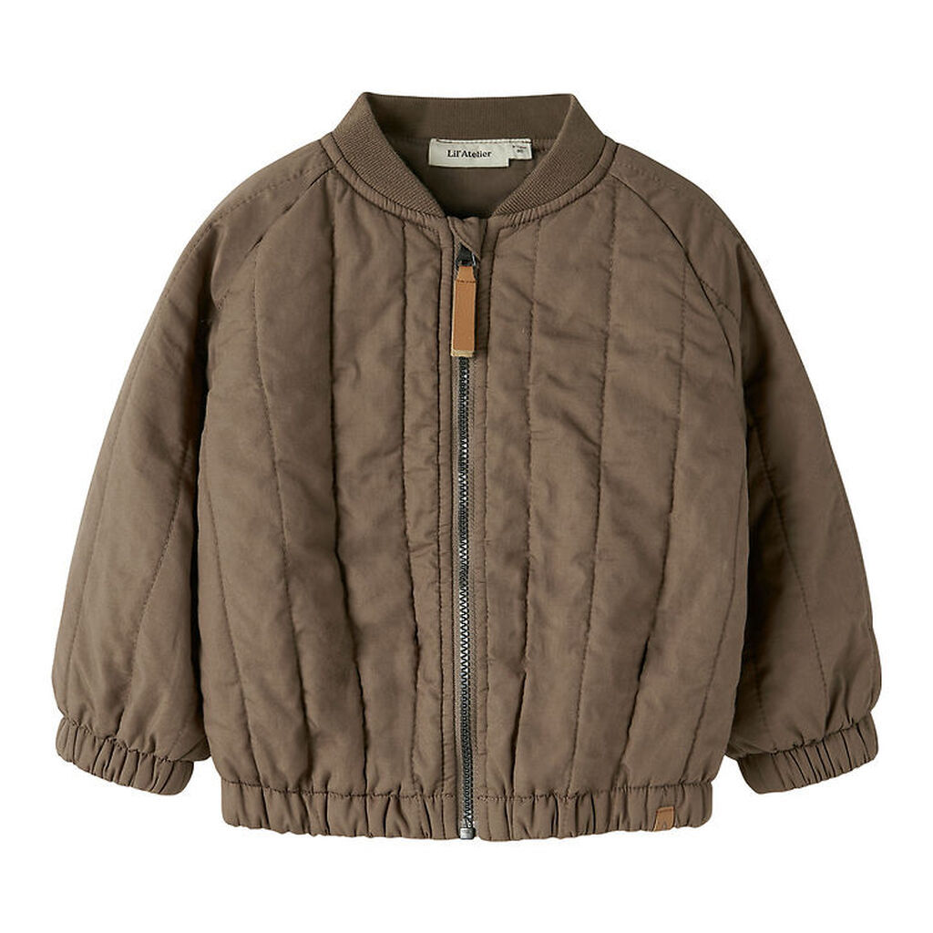 Lil' Atelier Bomberjakke - NmmLio - Shitake/BEE