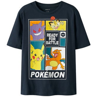 Name It T-shirt - Noos - NkmDams - Pokemon - Navy Blazer