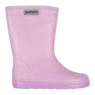 En Fant Termostøvler m. Glimmer - Lavender