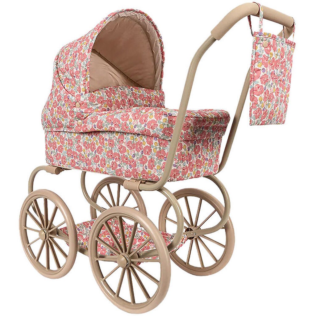 Konges Sløjd Dukkebarnevogn - Minnie - Rose Anglaise