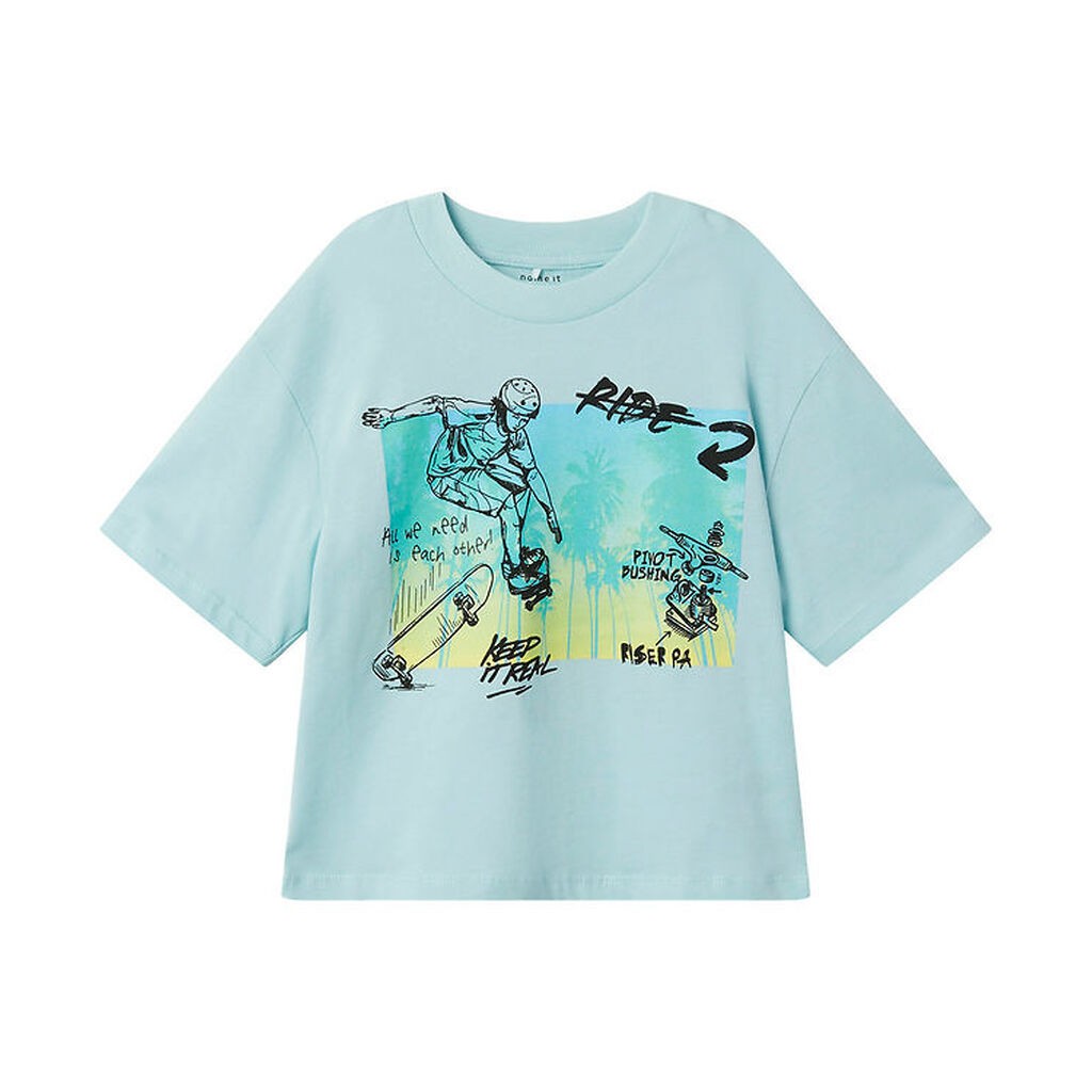 Name It T-shirt - NmmJopo - Canal Blue
