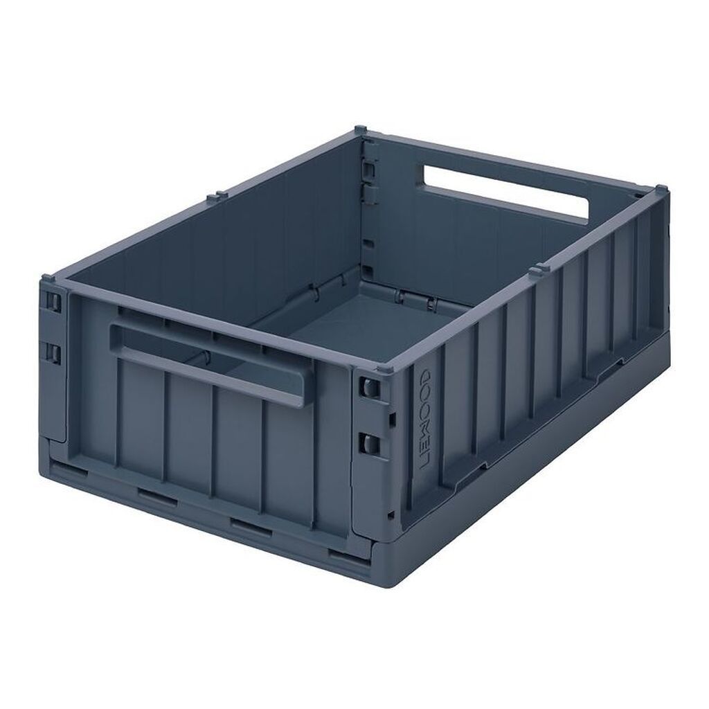 Liewood Foldekasse - 50x36x19,5 cm - Large - Weston - Whale Blue