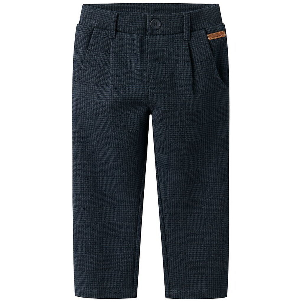 Name It Sweatpants - NmmRobino - Navy Blazer/CHECK