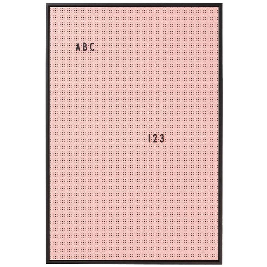 Design Letters Tavle - A2 - Pink