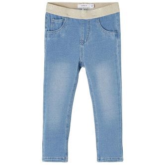 Name It Leggings - Noos - NmfSalli - Light Blue Denim