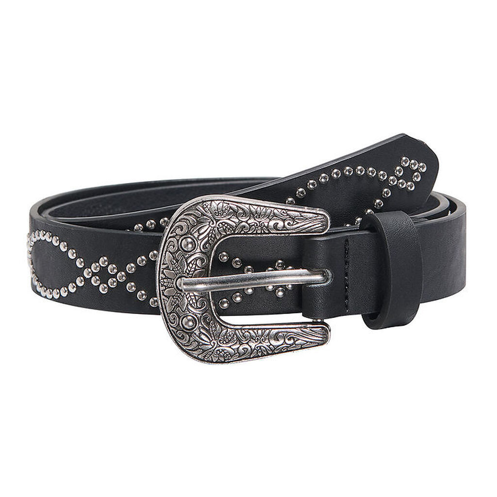 Kids Only Bælte - KogLine-Nea - Sort/Silver Studs