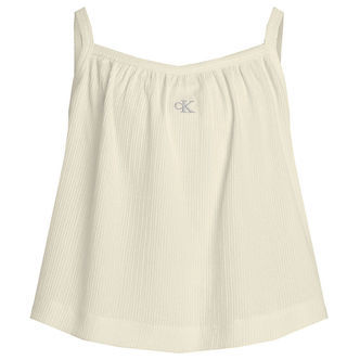 Calvin Klein Top - Crinkle - Tofu