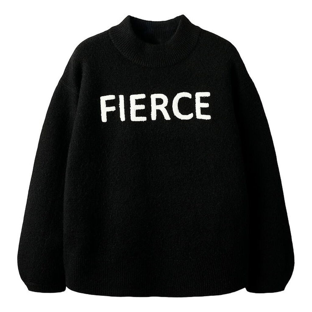 Name It Bluse - Strik - NkfOdessa - Black