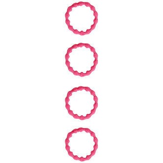 Name It Hårelastikker - 4-pak - NkfKarla - Rapture Rose