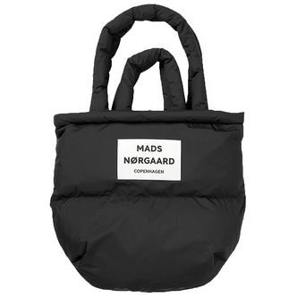 Mads Nørgaard Shopper - Recycle Pillow Bag - Sort
