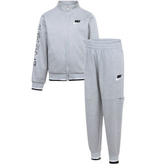 Nike Træningssæt - Cardigan/Bukser - Light Smoke Grey Heather