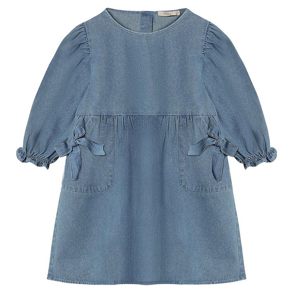 Fliink Kjole - Donny - Medium Denim Blue