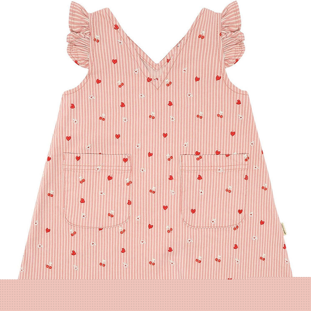 Hust and Claire Kjole - HcKaroline Stripes - Sorbet