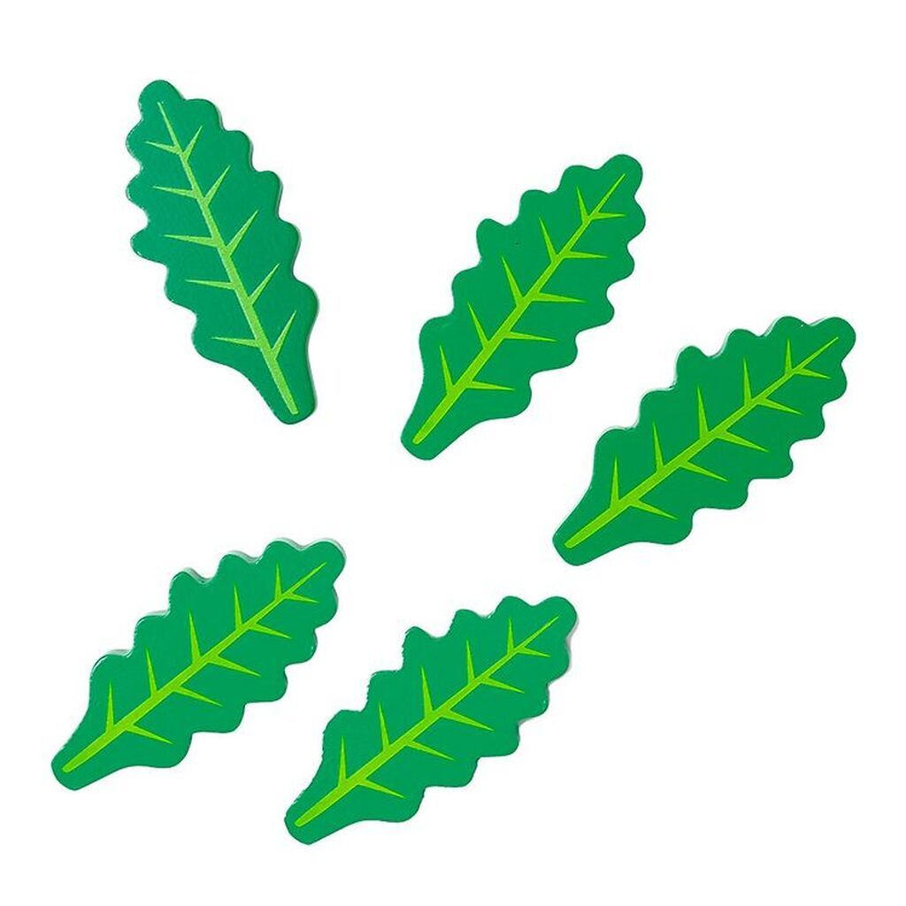 MaMaMeMo Legemad - Træ - 5 stk. - Rucolasalat