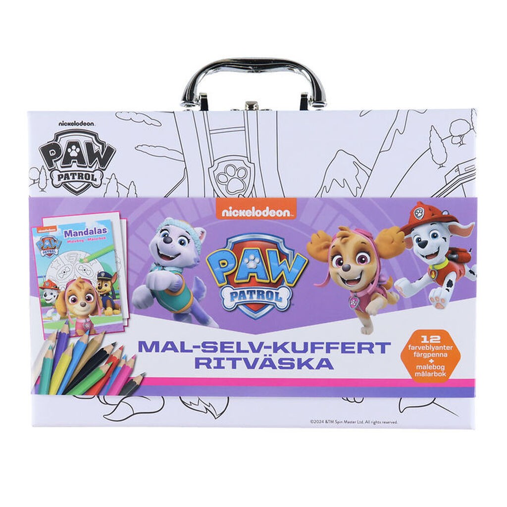 Alvilda Kuffert - Paw Petrol Skye - Mal Selv Kuffert
